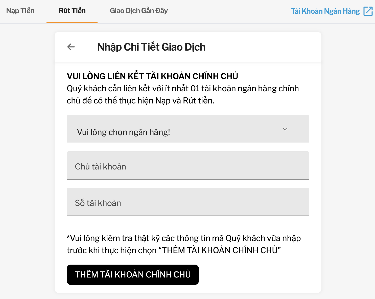 Giao dịch rút tiền tại 188bet diễn ra nhanh chóng